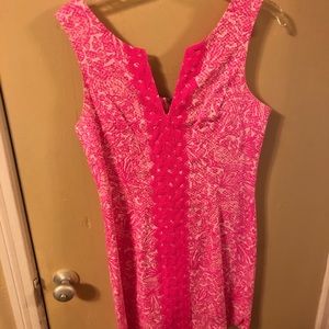 Lilly for Target Shift Dress Hot Pink Size 6